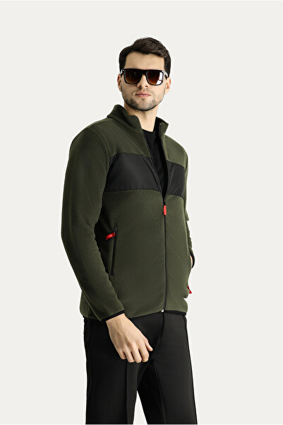 Kiğılı Fleece Sweatshirt - Zippered