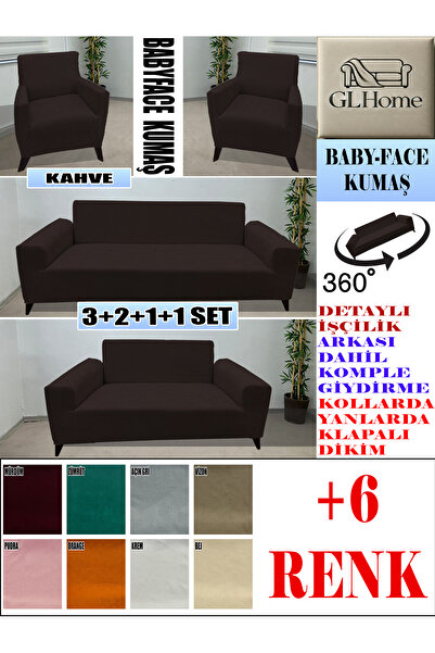 Home BABY FACE KUMAŞ 3+2+1+1 KOMPLE GİYDİRME KANEPE&ÇEKYAT, BOHEM, PORTO, vb....