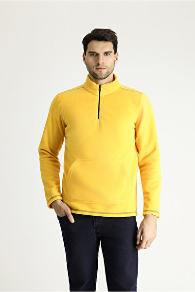 Kiğılı Half Zipper Fleece Sweatshirt