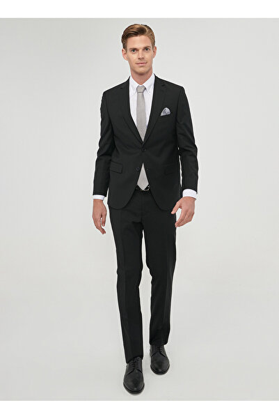 ALTINYILDIZ CLASSICS Altınyıldız Classics Normal Bel Regular Fit Siyah Erkek Takım Elbise 4A3010000007