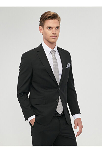 ALTINYILDIZ CLASSICS Altınyıldız Classics Normal Bel Regular Fit Siyah Erkek Takım Elbise 4A3010000007