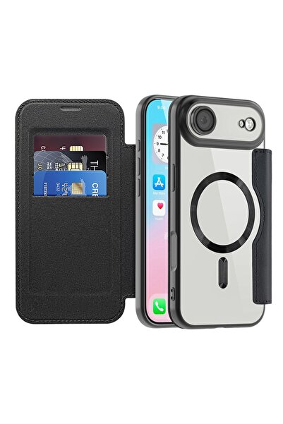 SKYDDAR INNOVATION Husă pentru iPhone 17 Air, SmartMag Book, Magsafe, RFiD, s...