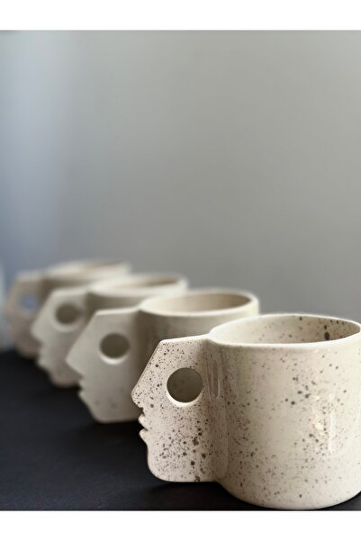 KABİLE SERAMİK Handmade Ceramic Mug Arte Series