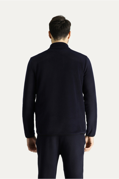Kiğılı Φούτερ Fleece με μισό φερμουάρ