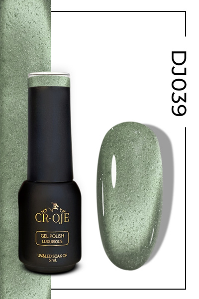 CROJE KALICI OJE Korean Cat Eye Kristal Efektli Manyetik Cat Eye / Kedi Gözü-DJ039 (5 ML)