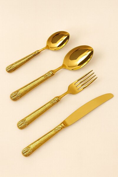 ALMASA One-person spoon, knife and fork set