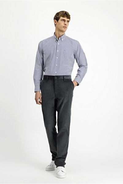 Kiğılı Regular Fit Kalın Fitilli Pamuklu Kadife Pantolon
