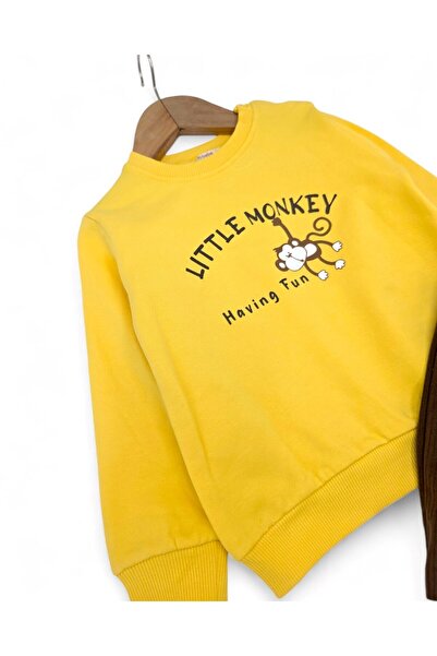 Egelite Baby Boy Velvet Pants, Light Hooded 2 Thread Sweathirt, 3-6-9-12-18-24 Months Stylish 2-Piece Set