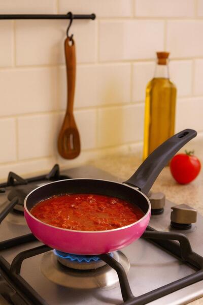 VENON 12 cm Teflon Mini Sauce Pan Oil Melting Pan Sauce Bowl Multi-Purpose Food Preparation