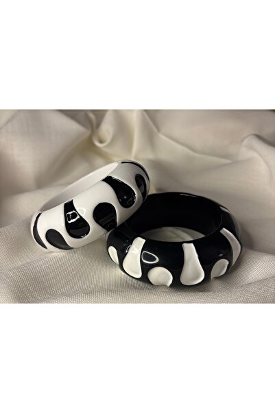 Xui Renkli Kemik Bileklik -Standart /Siyah