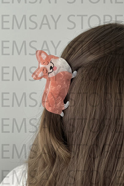 Emsay Store Cataramă cu os cu figurină de câine - Cataramă cu închidere - Cat...