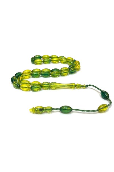 UZN Powder Amber Acrylic Rosary