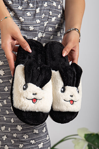 Jackers Γυναικείες παντόφλες εσωτερικού χώρου - Εξαιρετικά ελαφριές και άνετες, γλυκές ζεστές μάλλινες παντόφλες με φιγούρες κουνελιού