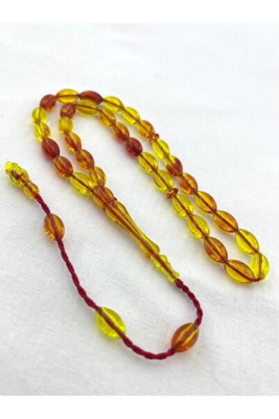 UZN Toz Kehribar AKRİLİK TESBİH