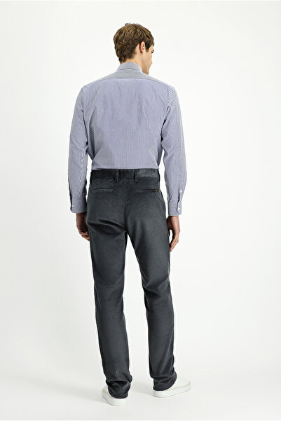 Kiğılı Regular Fit Kalın Fitilli Pamuklu Kadife Pantolon