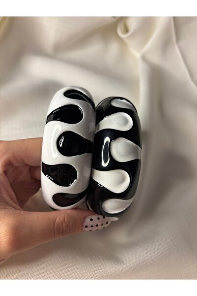 Xui Renkli Kemik Bileklik -Standart /Siyah