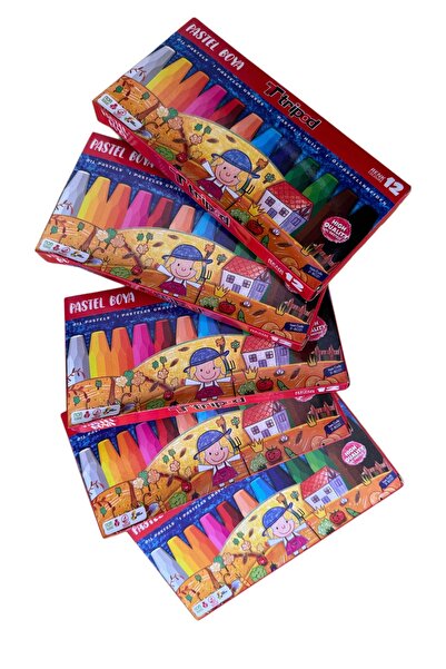 Okul Tripod Pastel Boya 12’li Renk