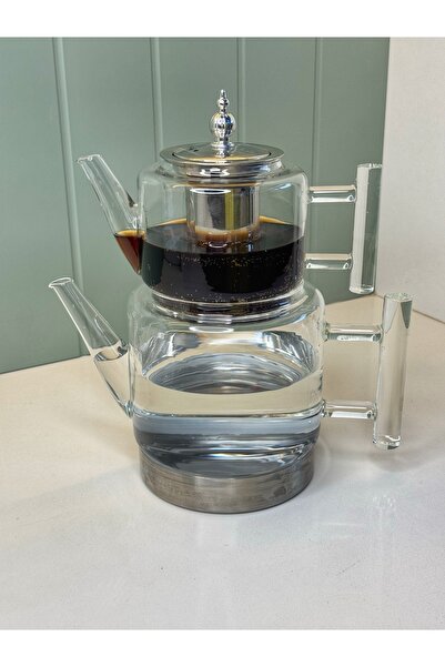 dunyazuccaciye Vera Cam Çaydanlık