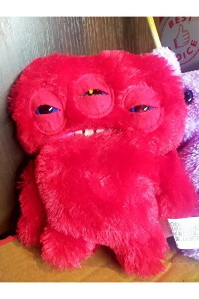 e-life shop Laboratory Misfits Dişli Sevimli Peluş Oyuncak 23 cm Eğlenceli Koleksiyonluk Oyun Arkadaşı Love Fugg