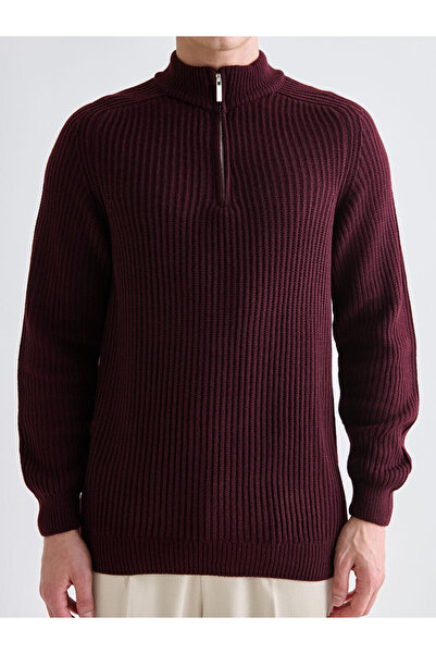 LC Waikiki Create Your Style from Uzg Store | Mock Neck Long Sleeve Men's Knitwear Sweater
