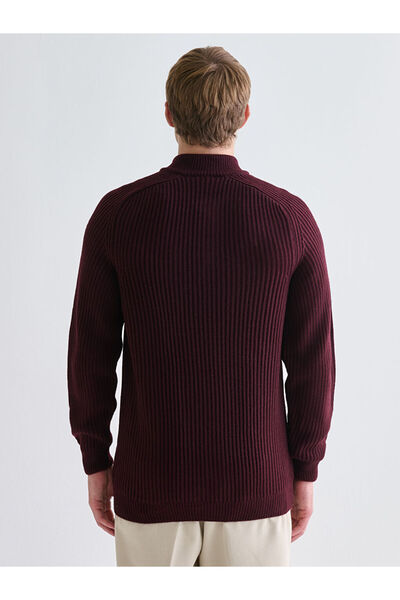 LC Waikiki Create Your Style from Uzg Store | Mock Neck Long Sleeve Men's Knitwear Sweater