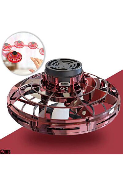 SIKS Mini UFO Drone, Interactive Flying Disc Model, 5 Infrared Sensors, Led Light, Gesture Control
