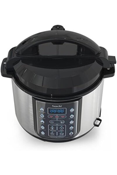 SAACHİ Multi-Function Pressure Cooker 16-in-1 NL-PC-5303, 8L, Metal, Silver