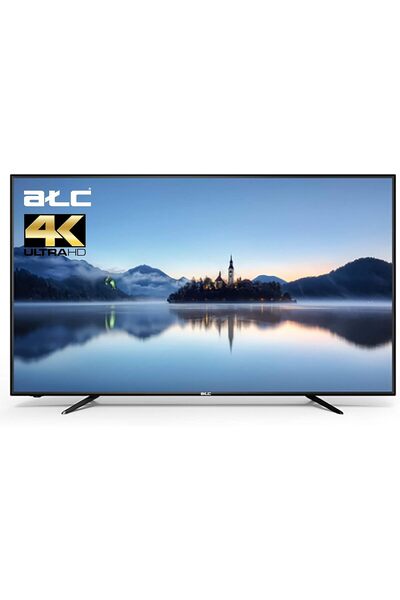 ATC Smart TV 55 Inch, 4K UHD LED, Black, Model E-LD-55UHD