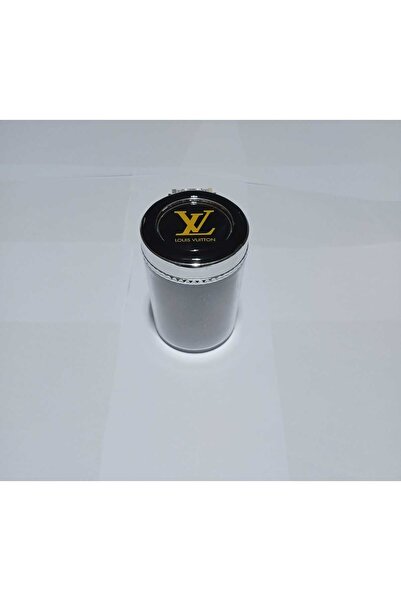 Car19 Louıs Vuıtton 7 Renkli RGB Led Işıklı Lüx Oto Küllük Kapaklı Spor Araç ...