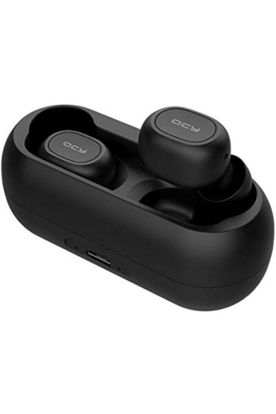 QCY T1C Wireless In-Ear Headphones - Black