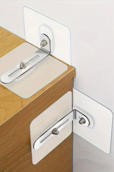 TechnoStation Kendinden Yapışkanlı Mobilya Sabitleme Askı Set Yeni Nesil Mobi...