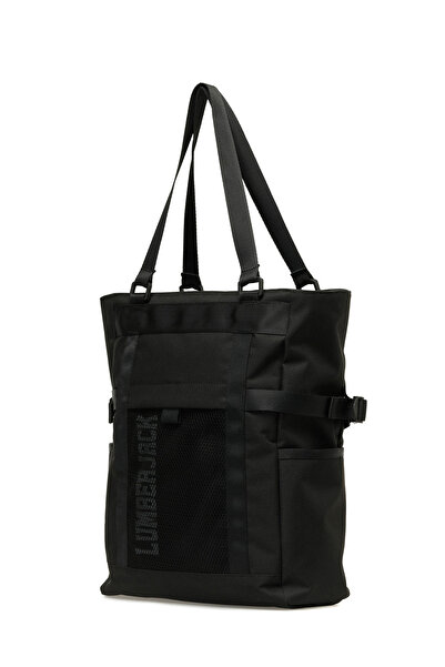 lumberjack Sharky Shopping Bag 5Pr Black Unisex Sports Bag