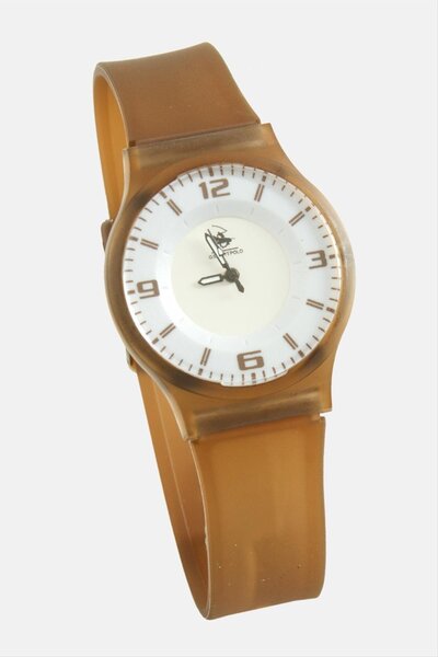 nolva Men's Wristwatch with Silicone Strap