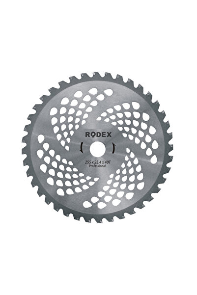 Rodex Disc Circular Motocoasa Profesional, 60% Tungsten 40% Metal 255Mm*40T *...