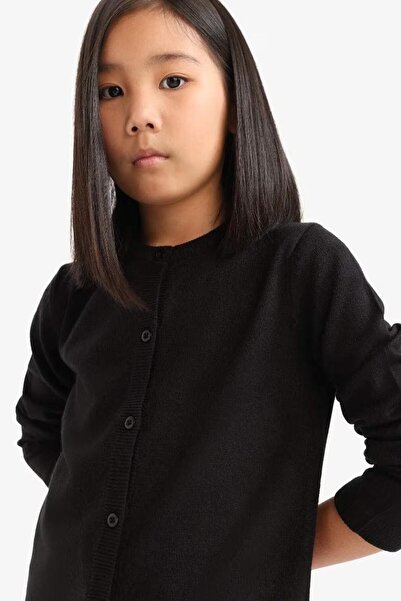 DeFacto Kız Çocuk Hırka N8407A6/BK27