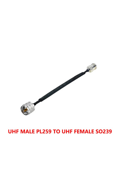 Choice5 كابل محوري مسطح RF بطول 20 سم من النوع UHF M إلى F للباب/النافذة SMA ...