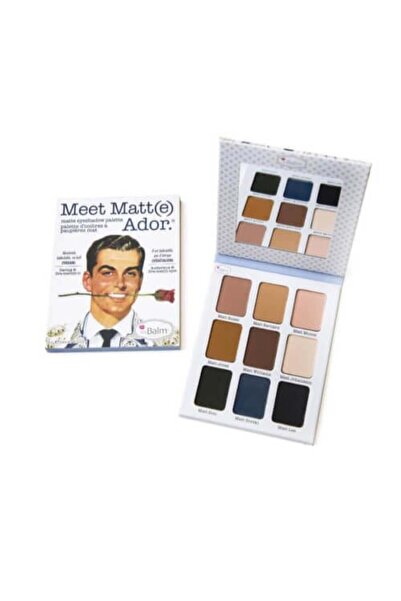 Tartek The Balm Meet Matt(e) Ador Eyeshadow Palette