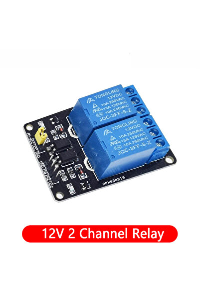 Choice4 وحدة مرحل 12 فولت بقناتين 5 فولت 12 فولت 1 2 4 6 8 طرق لـ Arduino وحد...