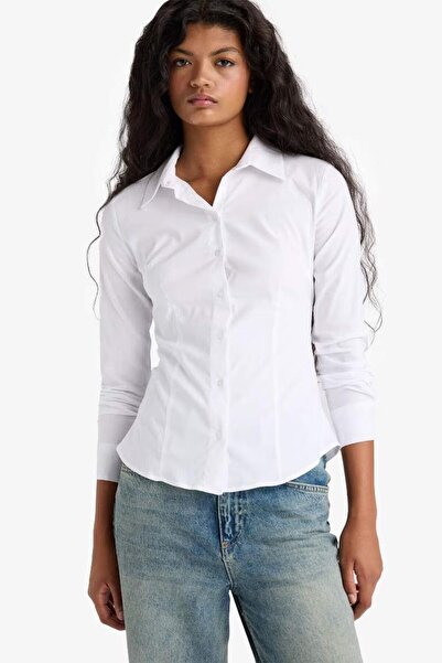 DeFacto Women's Long Sleeve Shirt I5278Az/Wt83