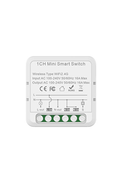 Choice5 وحدة مفتاح ذكي Tuya WIFI 1-Gang Smart Life 1/2/3/4 Gang 2 Way Control Switch يدعم Alexa Goog