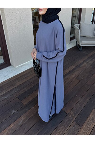 sevannaluxurydesign Tunic & Pants Set with Piping Details