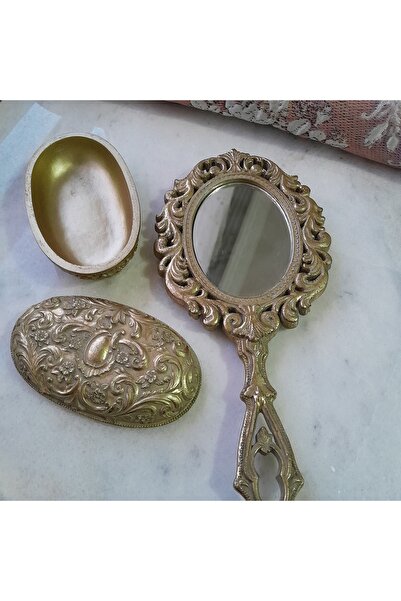 vintageX Masa Üstü Gold Renk Takım