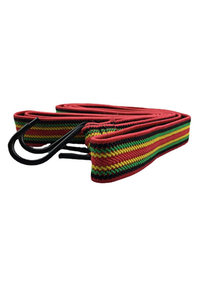 zola Luggage tie strap, latex and polypropylene, length 1.2 m, multicoloured