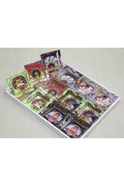 PAZAR DÜNYASI Glass Ashtray Alk3650 - Lisinya