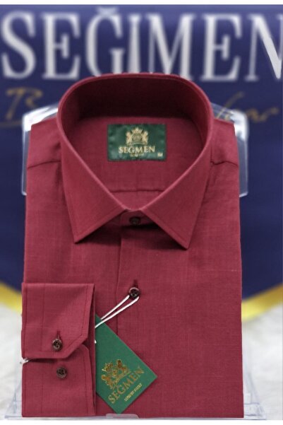 Seğmen Flam Keten Slim Fit Pamuklu Erkek Gömlek