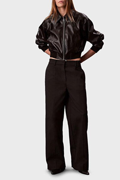 Calvin Klein Logolu Regular Fit Fermuarlı Kısa Ceket LV047C518GUB1 CEKET LV047C518G UB1