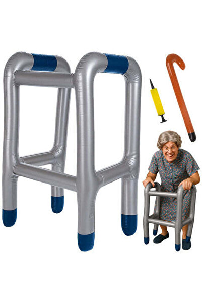 zola Inflatable Frame and Cane, Zola, Halloween Costume Accessory, Pump Included