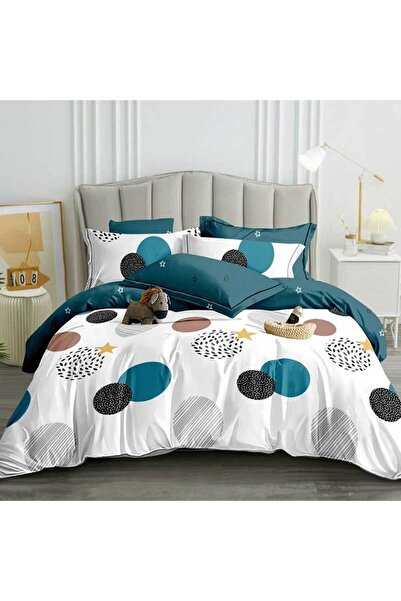 Patul Bubmac Finet Linen, Sulphur, Double Bed, 2 Persons, 6 Pieces