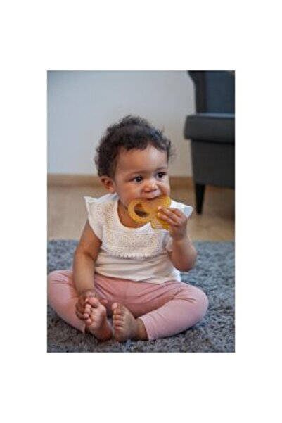 Mercaton Rubber Teething Ring BIO, Elephant, Grunspecht