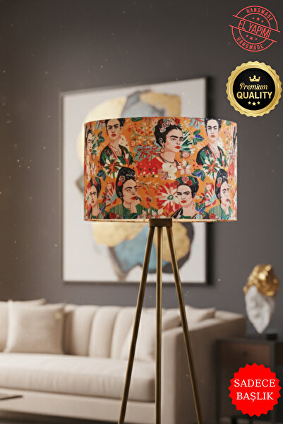 APCASADECOR Frida Kahlo Feride Lambader Başlığı El Emeği